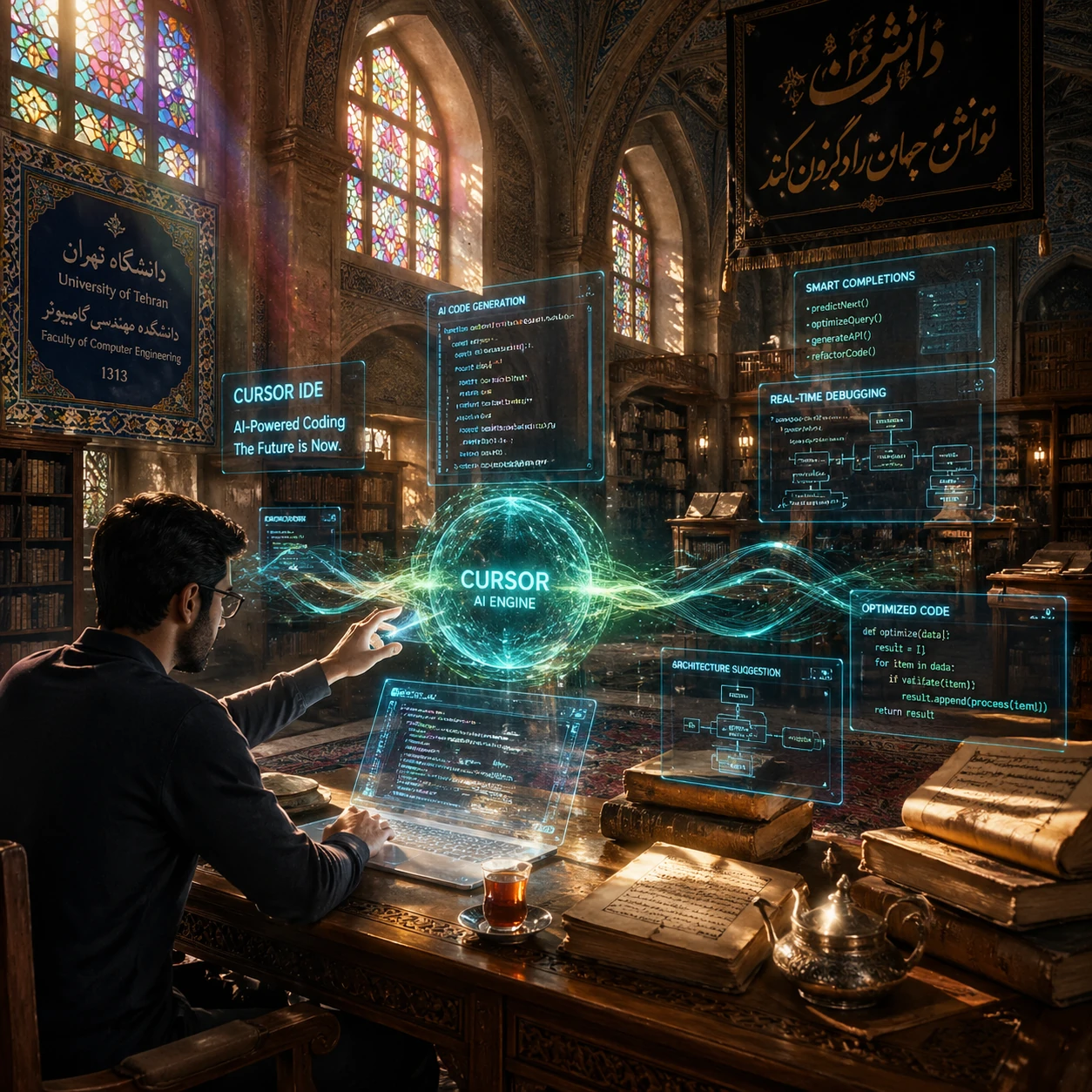 Cursor IDE و آینده کدنویسی با AI
