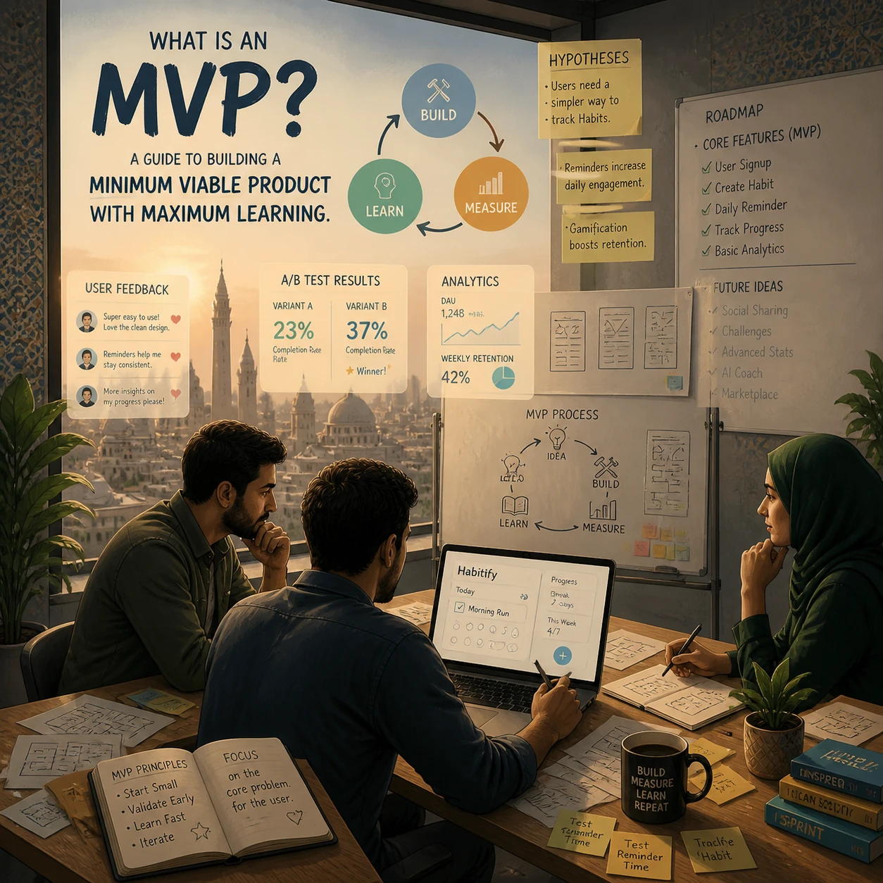 تست محصول: از MVP تا بازار (راهنمای کامل اعتبارسنجی محصول قبل از رشد)