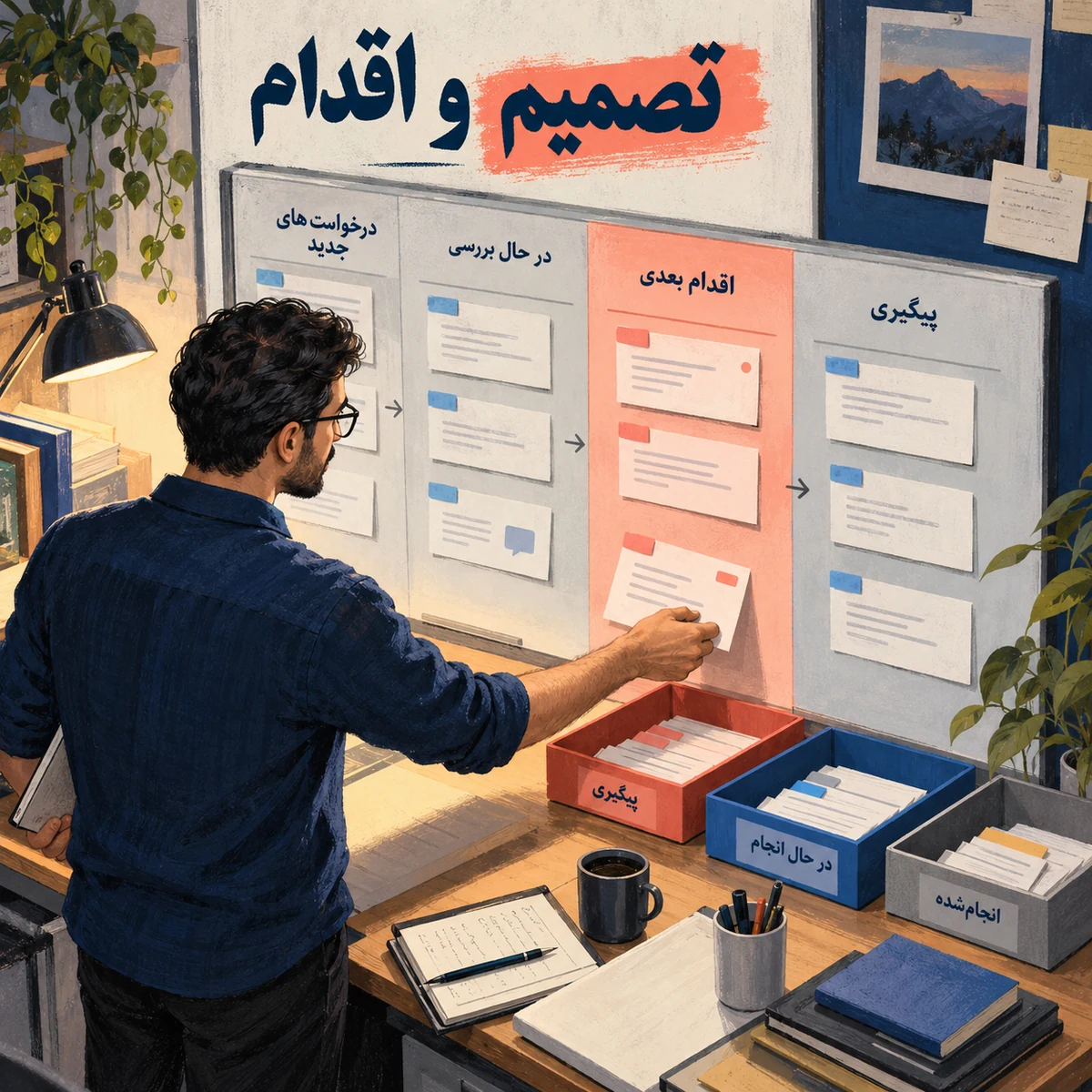 طراحی داشبورد مدیریتی حرفه‌ای