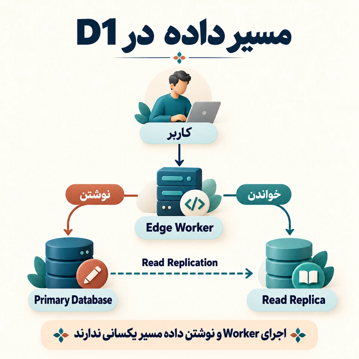 Cloudflare D1 و پایگاه‌داده‌های Edge