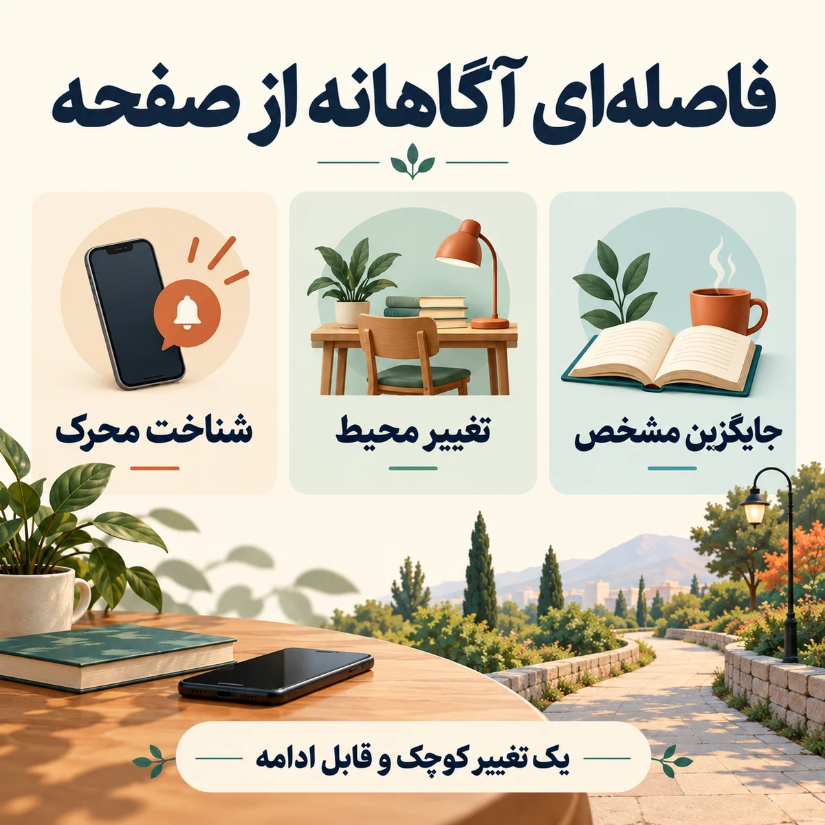 Digital Detox: ترک اعتیاد به صفحه‌نمایش