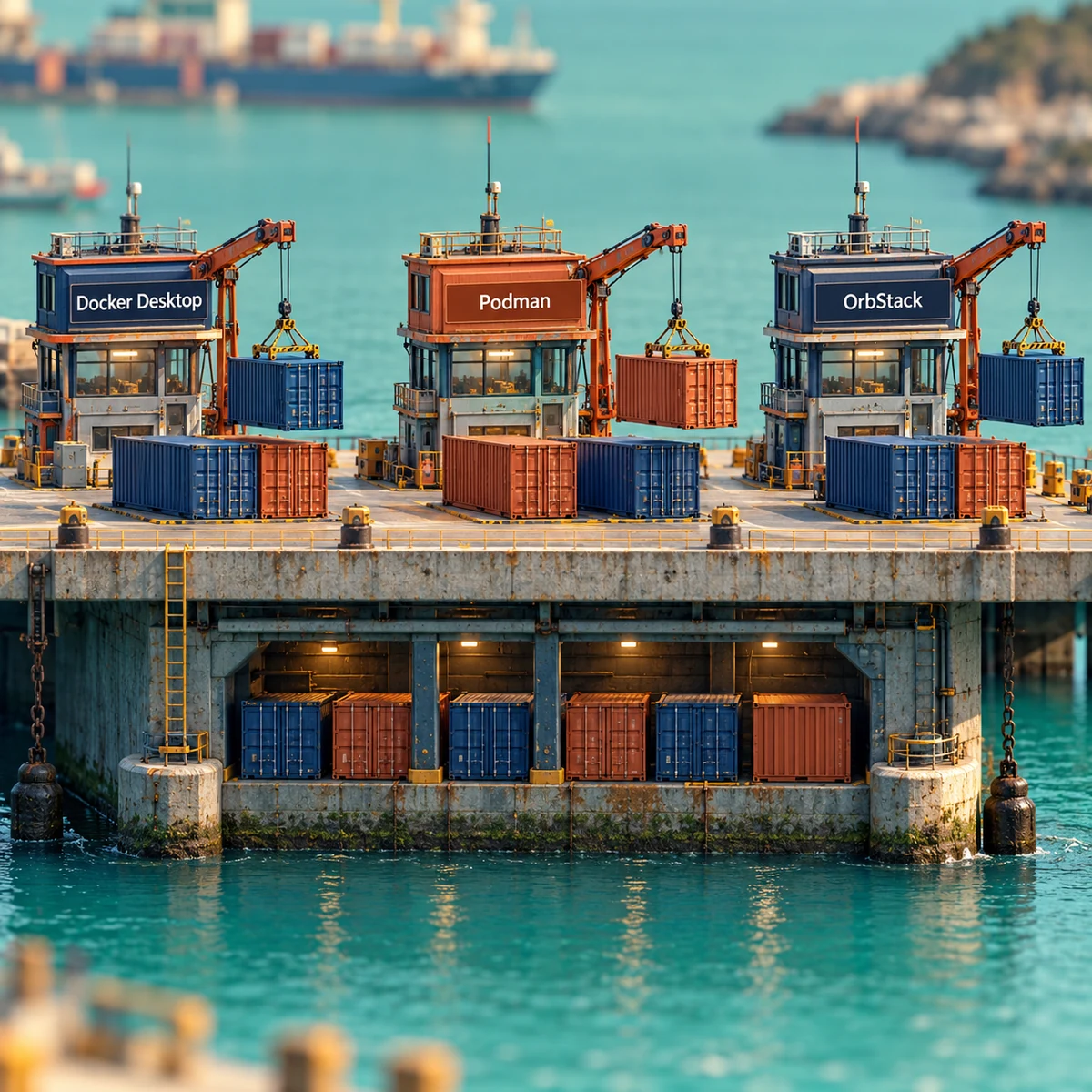 Docker Desktop، Podman و OrbStack؛ انتخاب محیط container برای تیم
