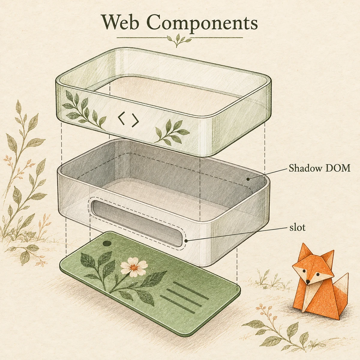 Firefox 135 و Web Components: بررسی دقیق قابلیت‌ها