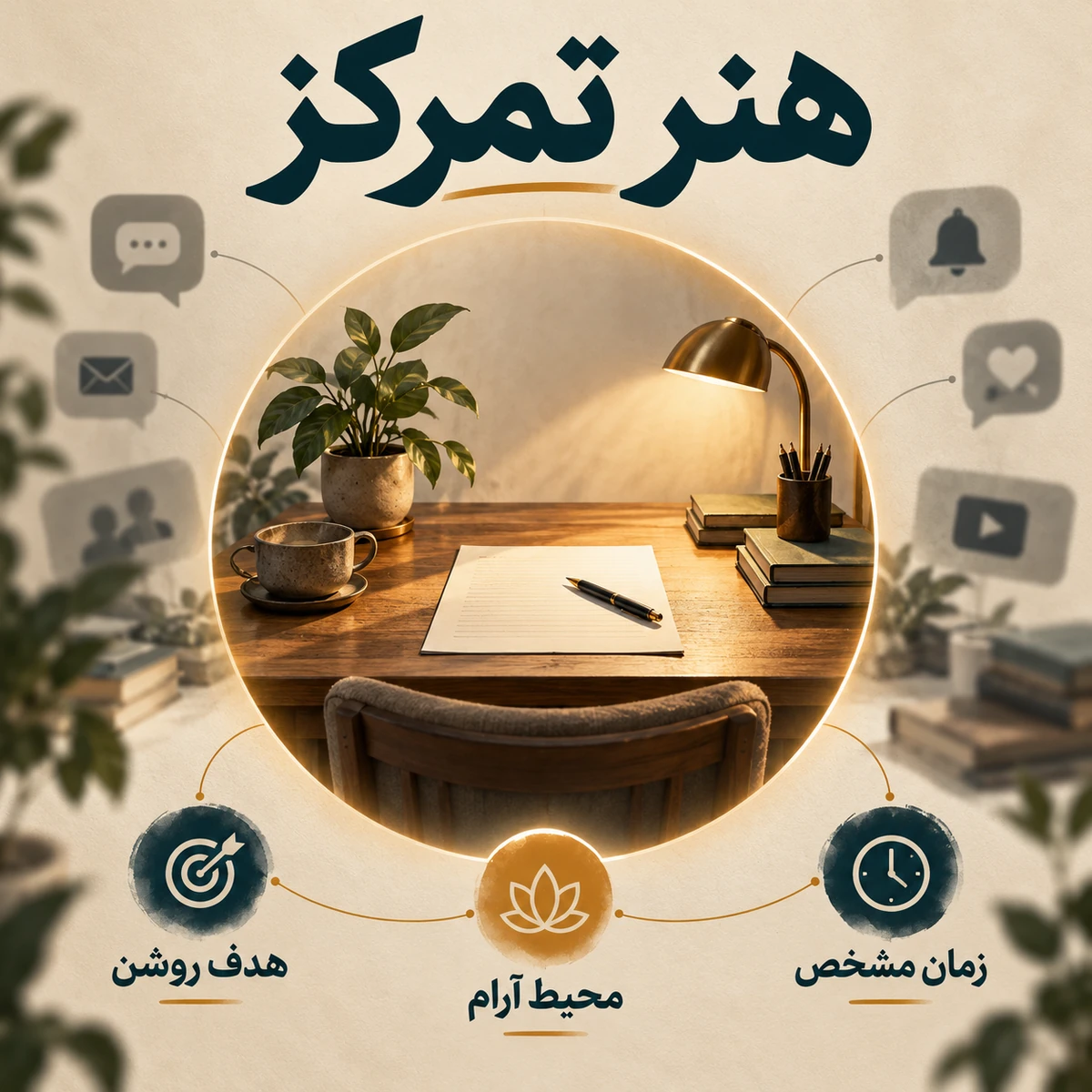 هنر تمرکز: در عصر حواس‌پرتی دیجیتال