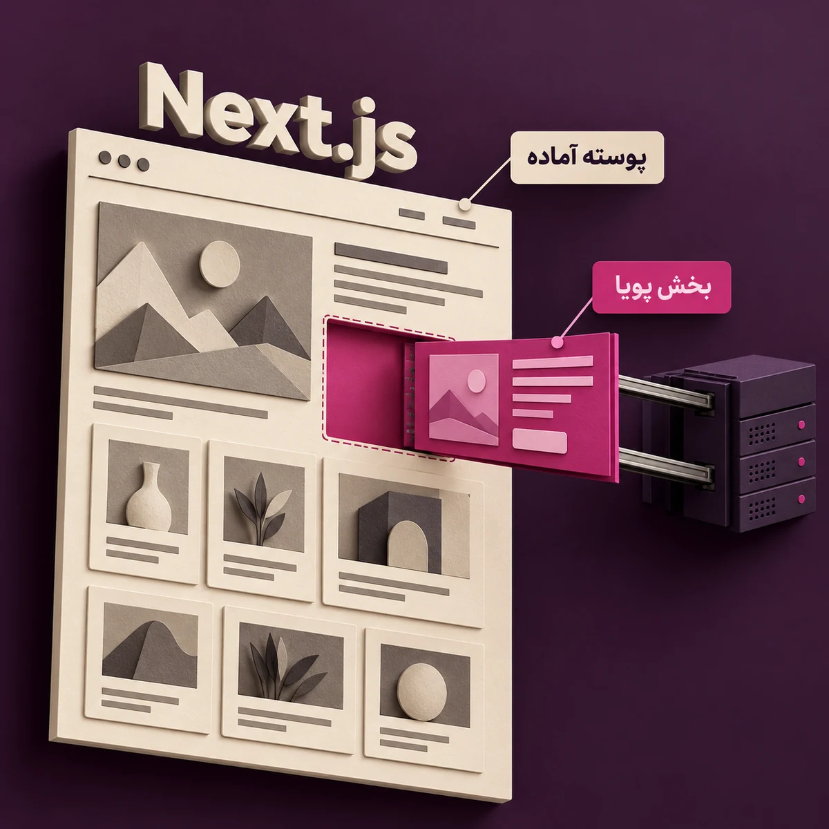 Partial Prerendering در Next.js: از نسخه 15 تا Cache Components