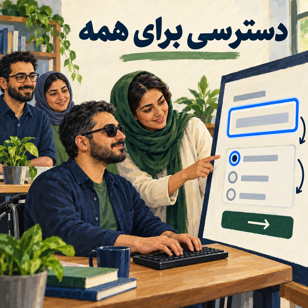 دسترسی‌پذیری وب در ایران؛ مسیر عملی بررسی و اصلاح سایت فارسی
