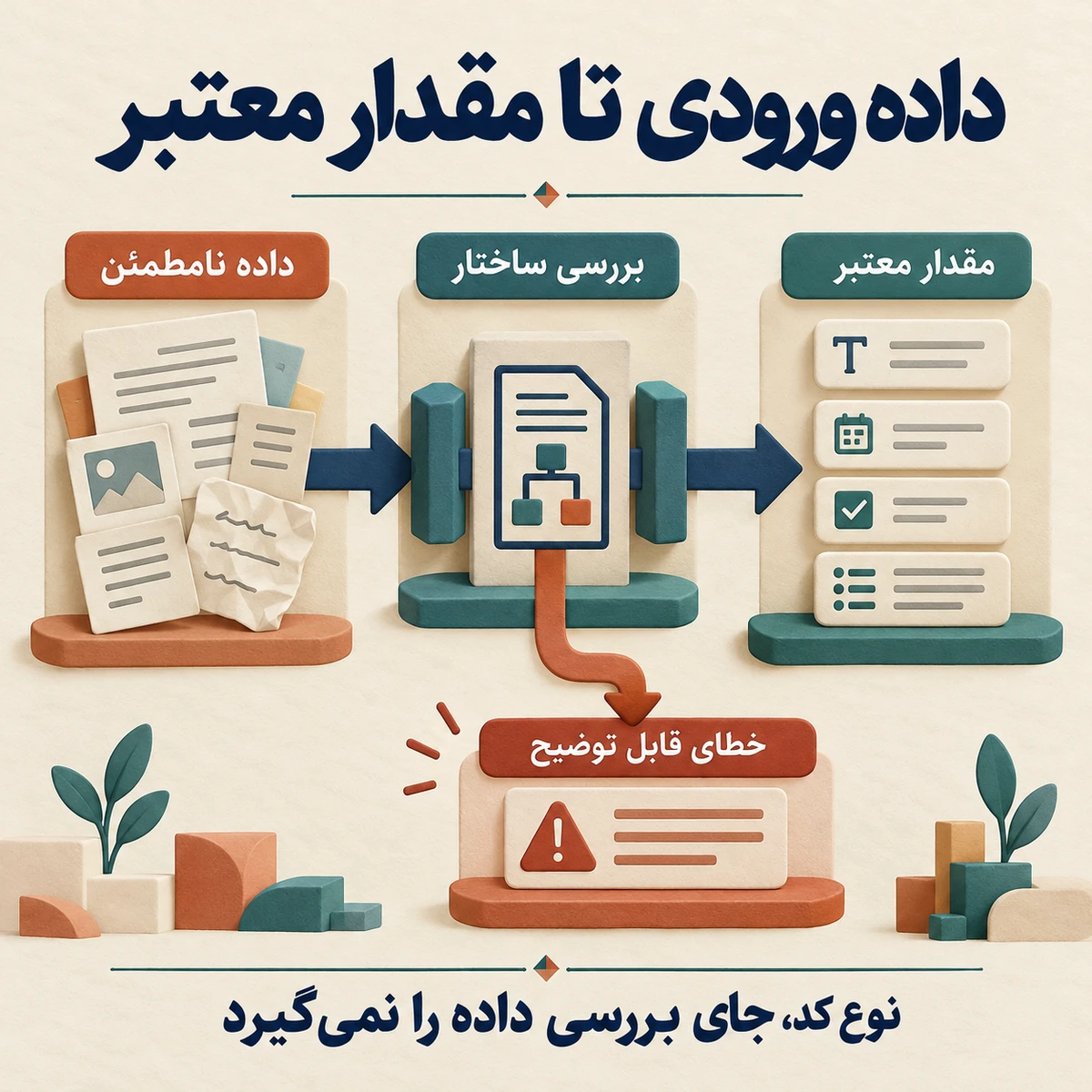 Zod: اعتبارسنجی Type-safe در TypeScript